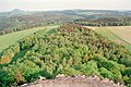 Zirkelstein, Blick nach Osten (view in eastern direction)